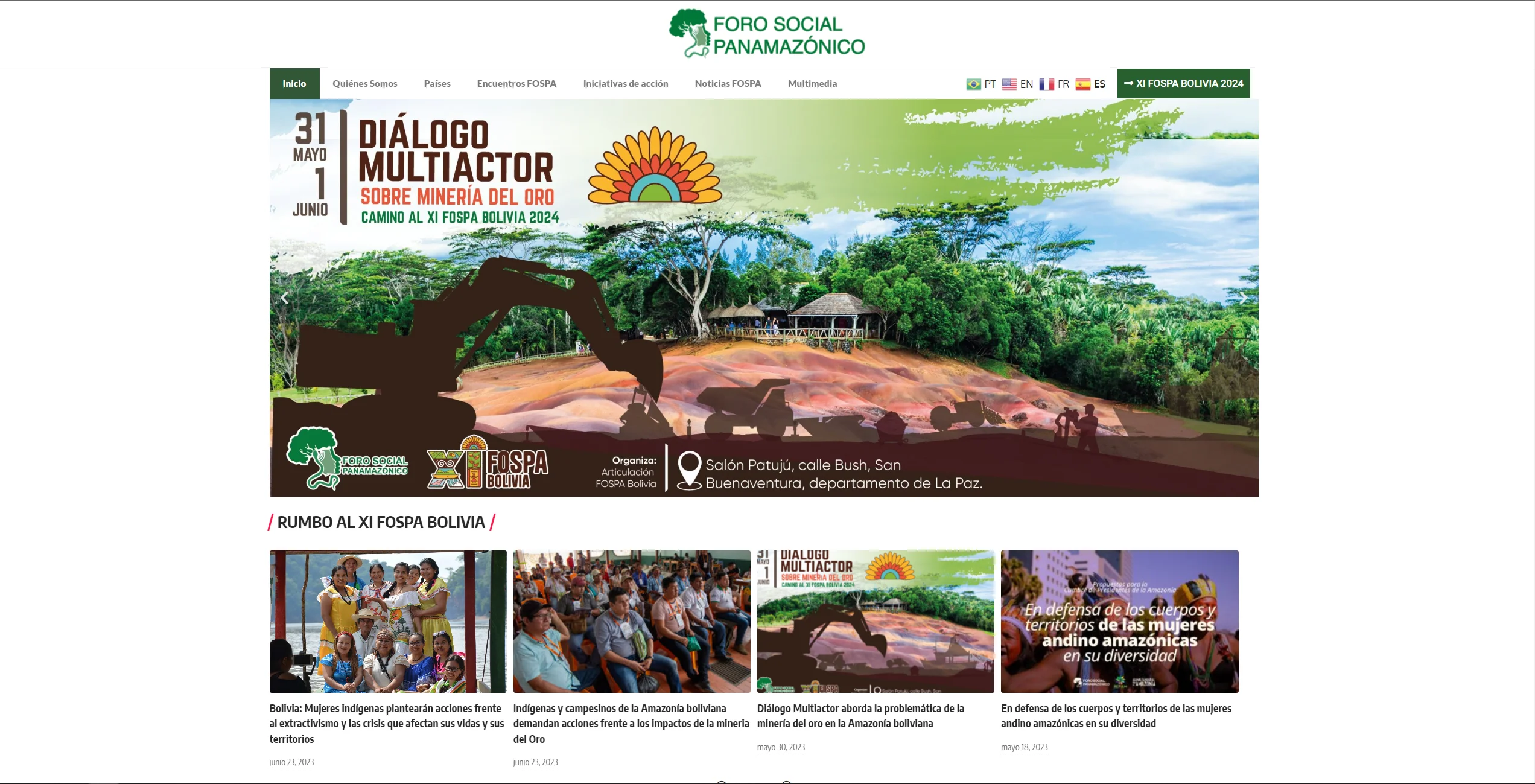 FORO SOCIAL PANAMAZÓNICO